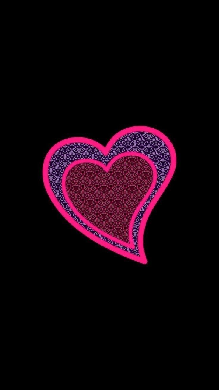 736x1309  Pin от Анджелы Холден на обои для мобильного телефона в 2020 году | Сердце обои Бабочки обои фоны Красочное сердце
