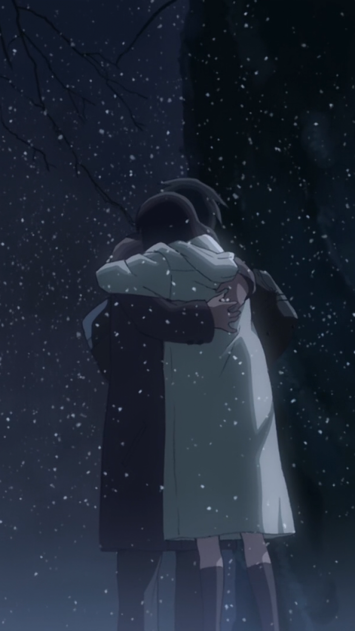 720x1280   Сантиметров в секунду wallpaper | Аниме фильмы Аниме любовь Аниме пейзажи