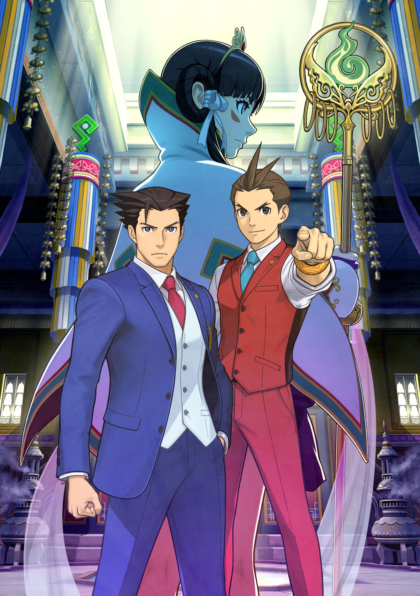 1409x2000   Игра Phoenix Wright: Ace Attorney - Spirit of Justice (2016) - трейлеры дата выхода | КГ-Портал 