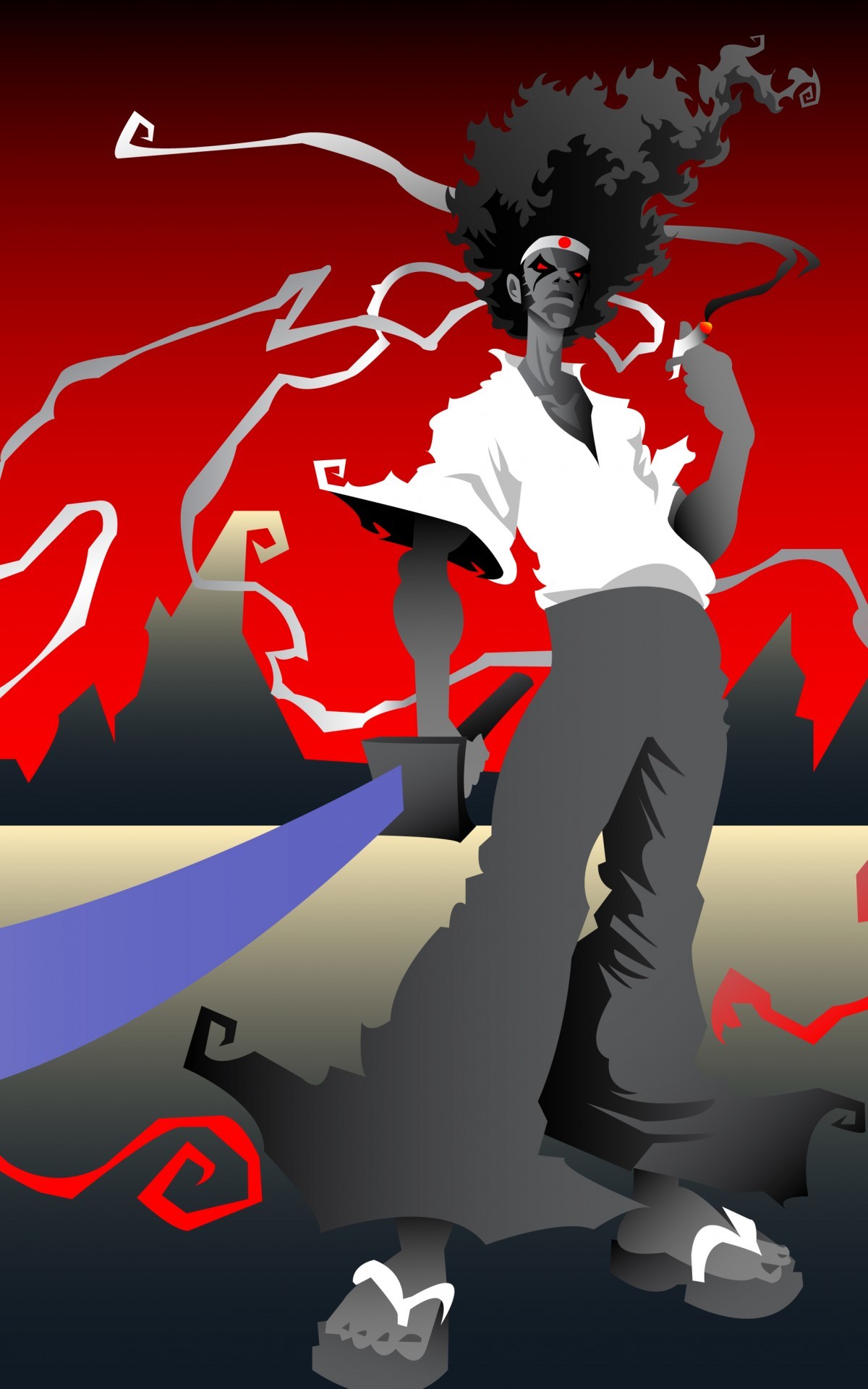 1200x1920   Самурай Джек | Самурай Джек Самурай Афро-самурай 