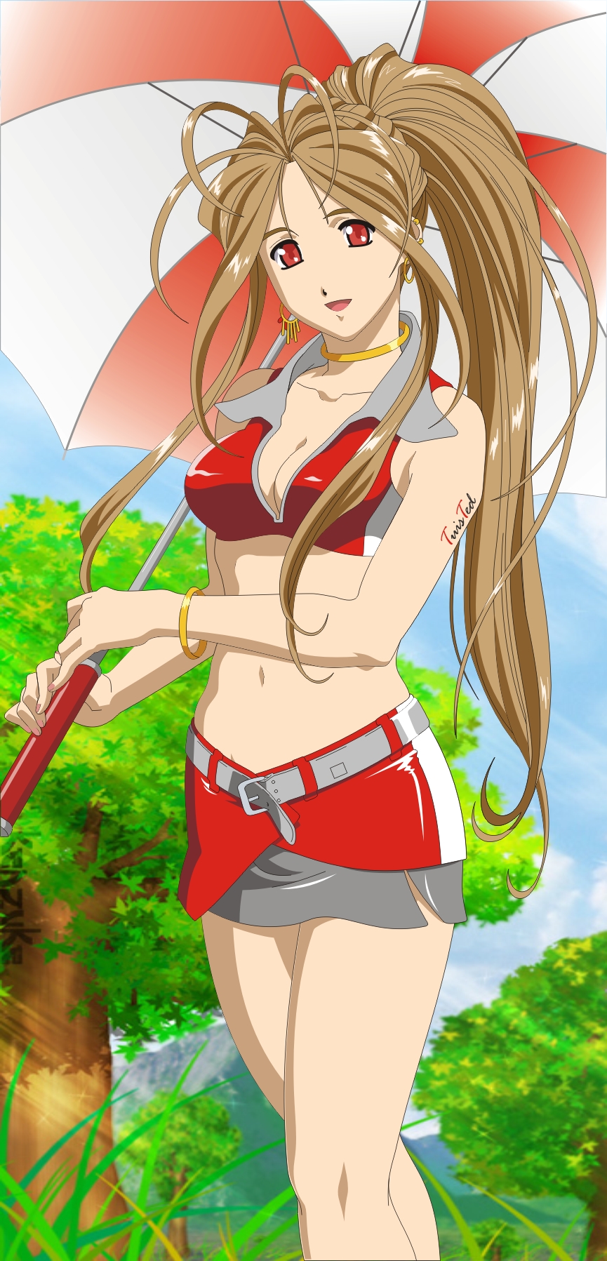 865x1797  Belldandy - Oh My Goddess от tuisted11 на DeviantArt