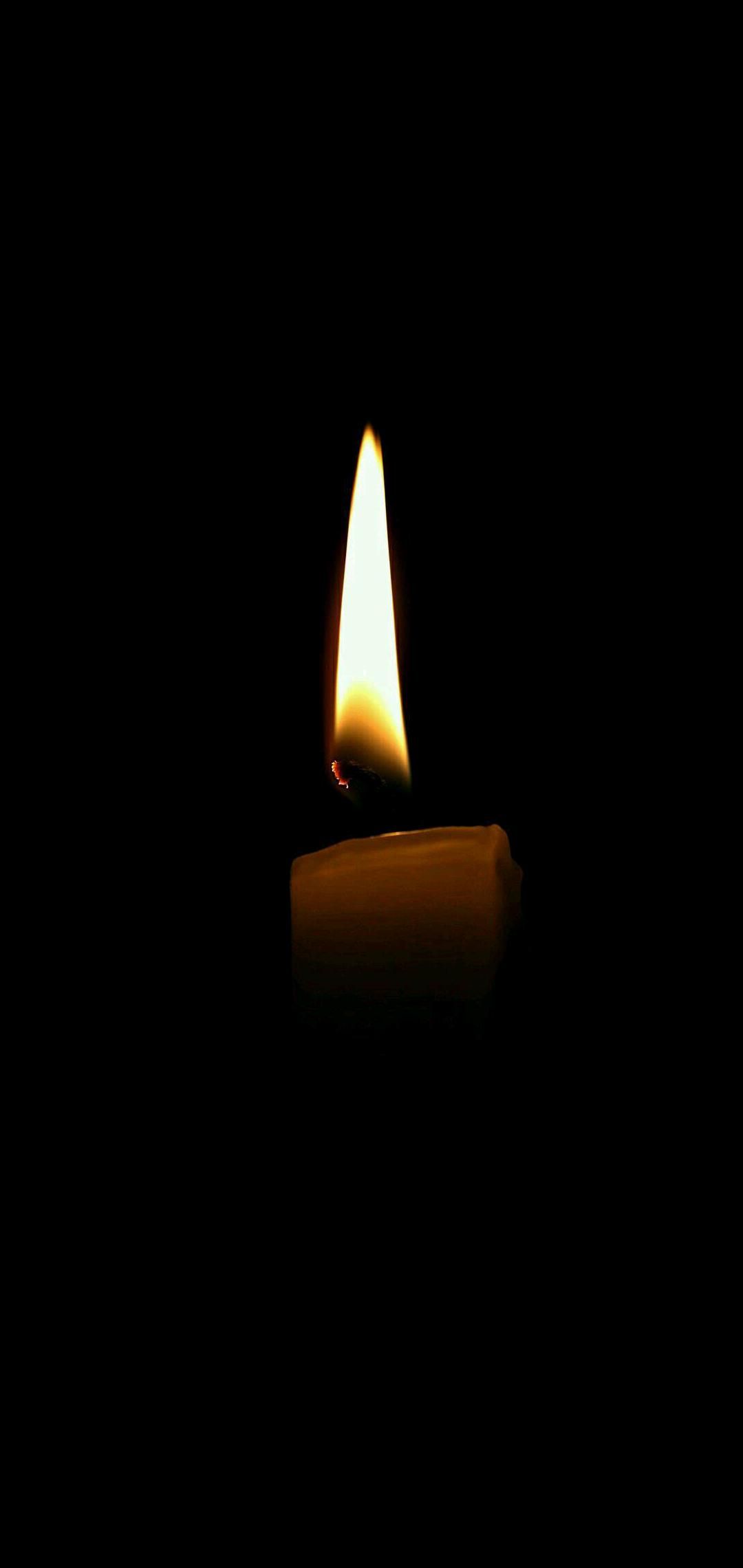 1080x2280 Amoled Candle Wallpaper | Свечи обои Эстетические свечи Темные обои 