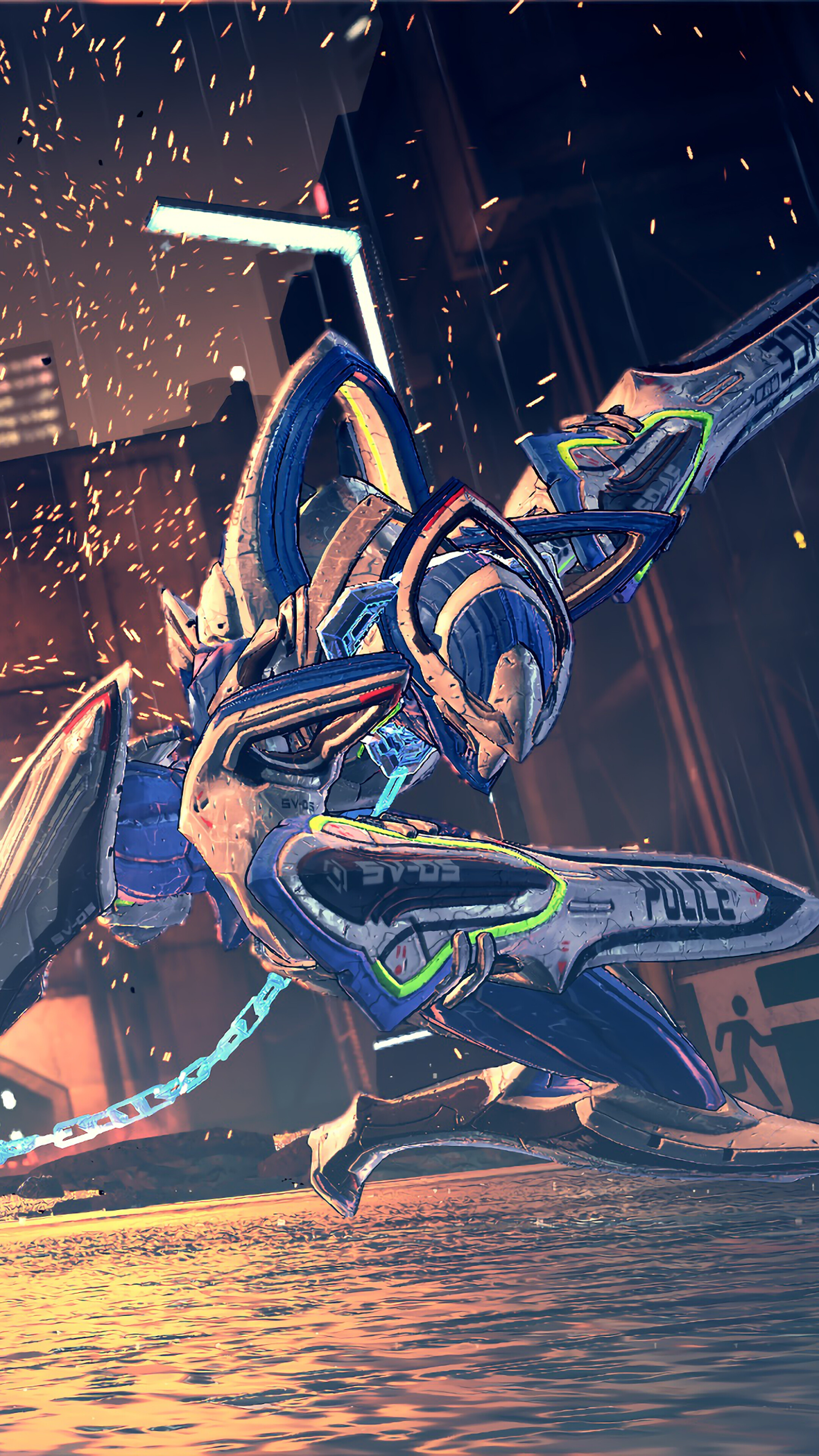 2160x3840   Призрачный гонщик HD обои для мобильных - Обои Пещера