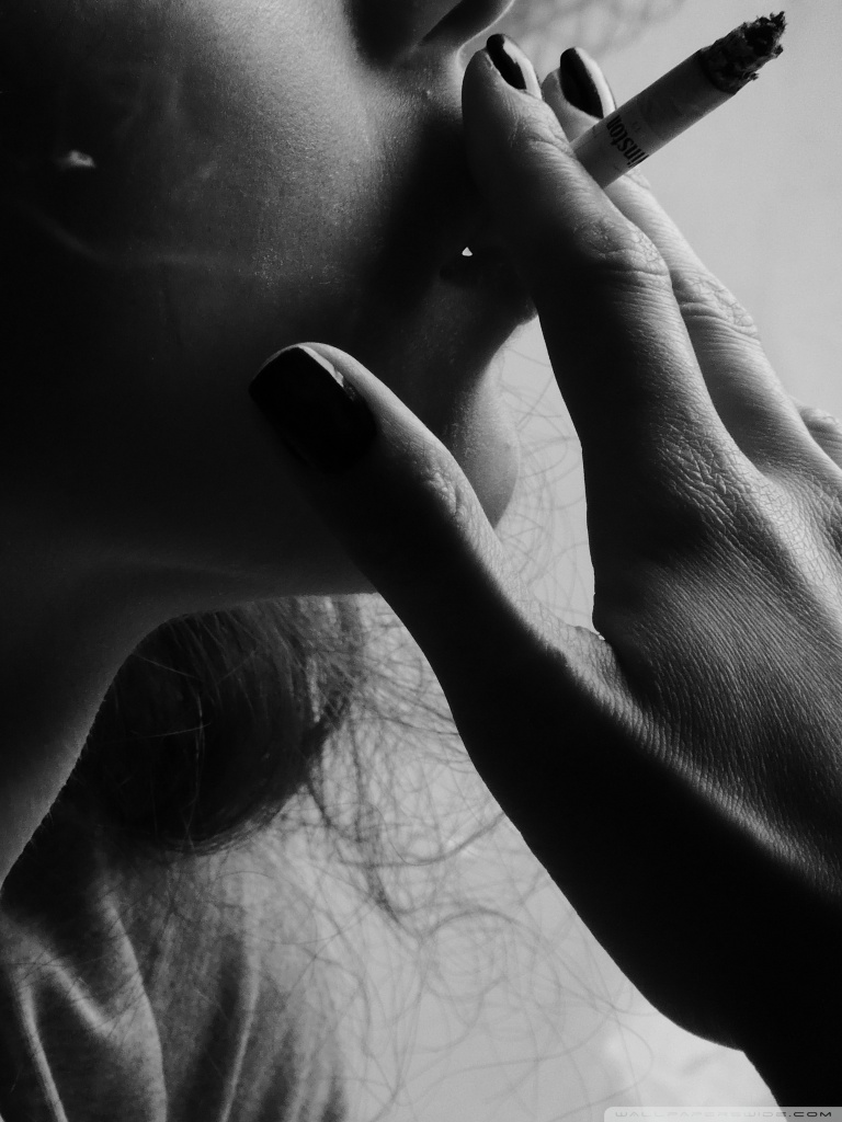 768x1024  Girl With Cigarette Ultra HD Desktop Background Wallpaper для 4K UHD TV: широкоформатный \ u0026 UltraWide Desktop \ u0026 Ноутбук: планшет: смартфон