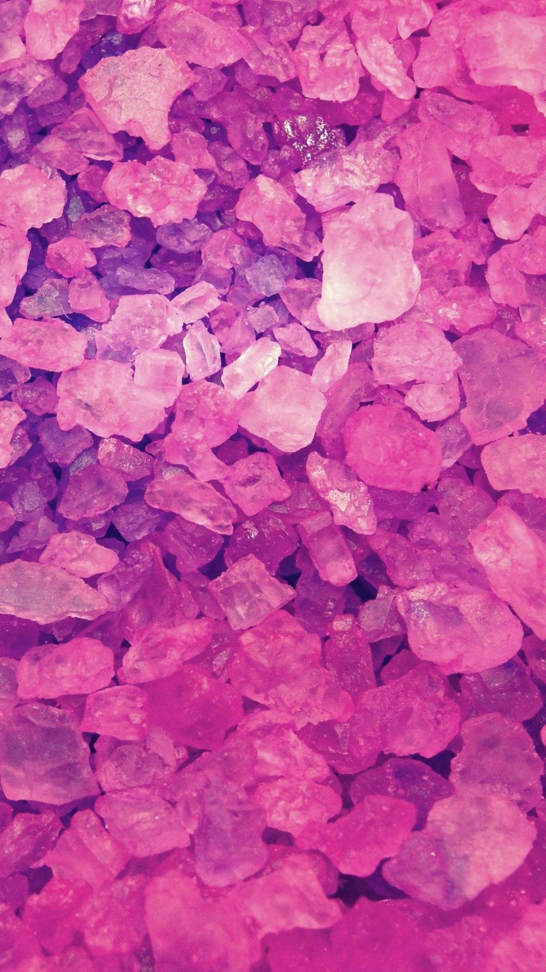 1080x1920 Pink Crystals Wallpaper - Mobile Wallpapers