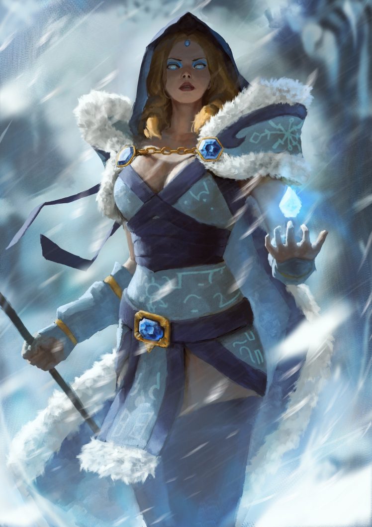 748x1058 Dota 2 Crystal Maiden Dota2 Обои Hd для рабочего стола - 748x1058 Обои - teahub.io 