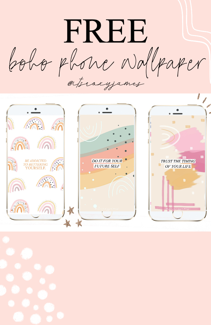 735x1130   БЕСПЛАТНО Обои для телефона: Бохо \ u0026 Вдохновляющие цитаты Рокси Джеймс - Дизайн Рокси Джеймс 