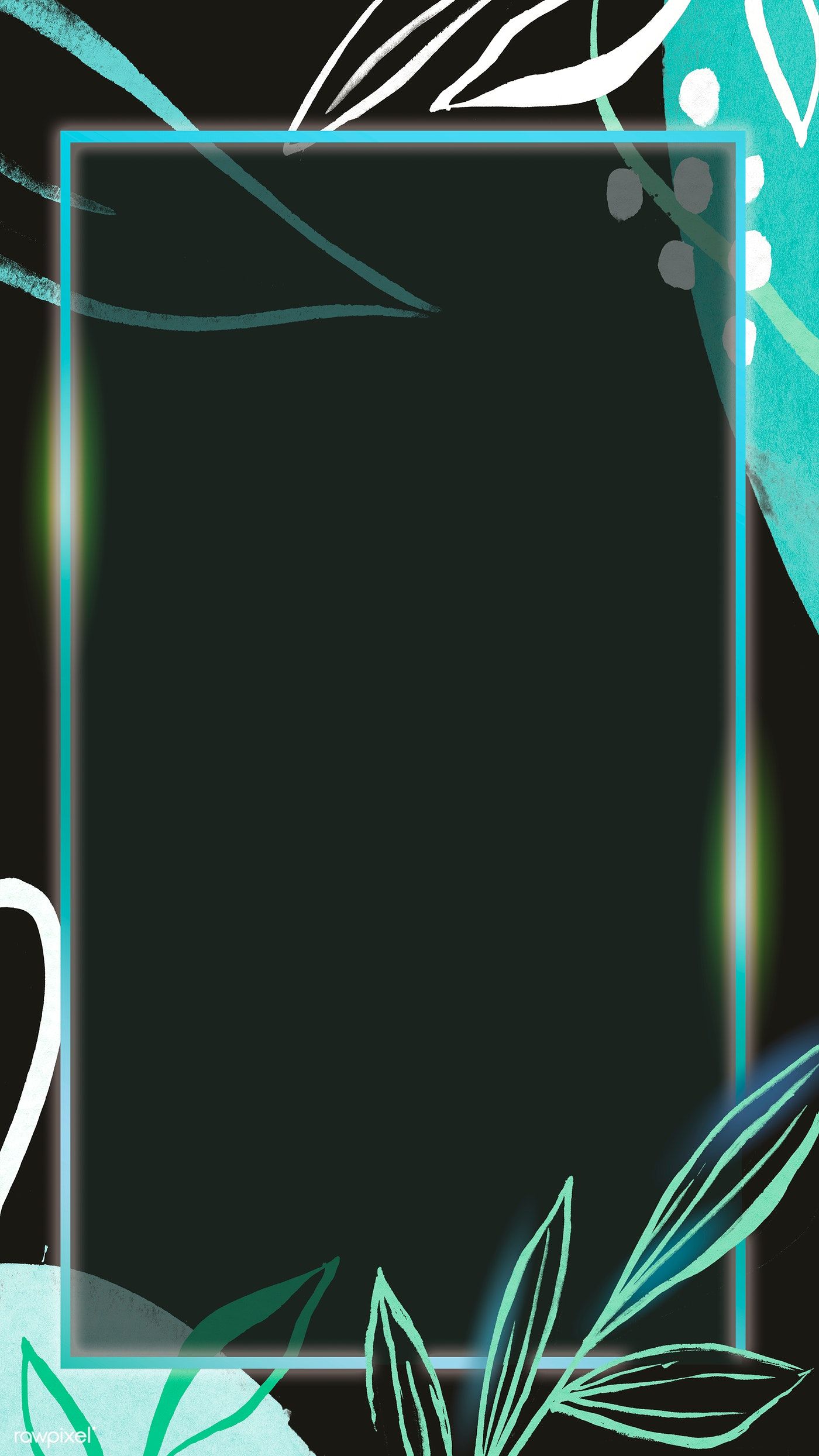 1400x2489   Скачать премиум-иллюстрацию Рамки на абстрактном мобильном телефоне Мемфис ใน ปี 2020