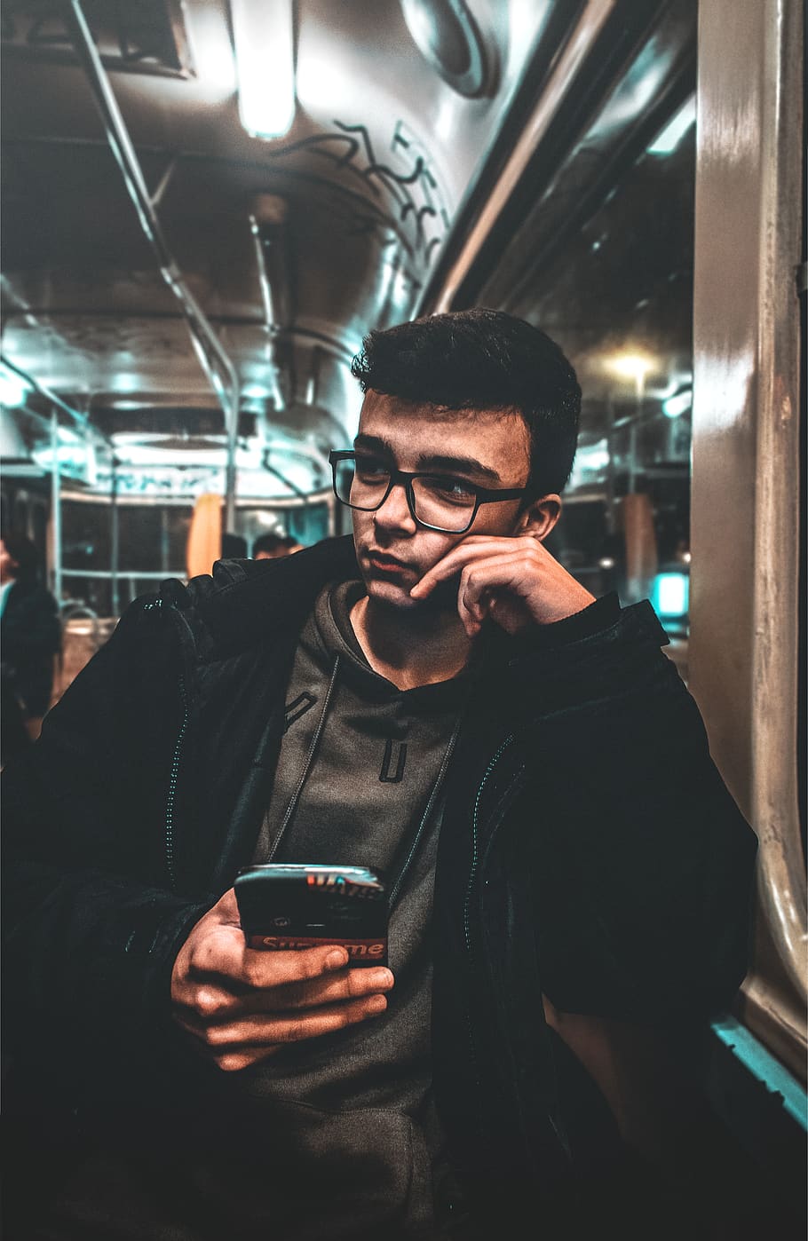 910x1398  Girl Tattoo Неоновые очки Цифровое искусство 4K обои # 123 