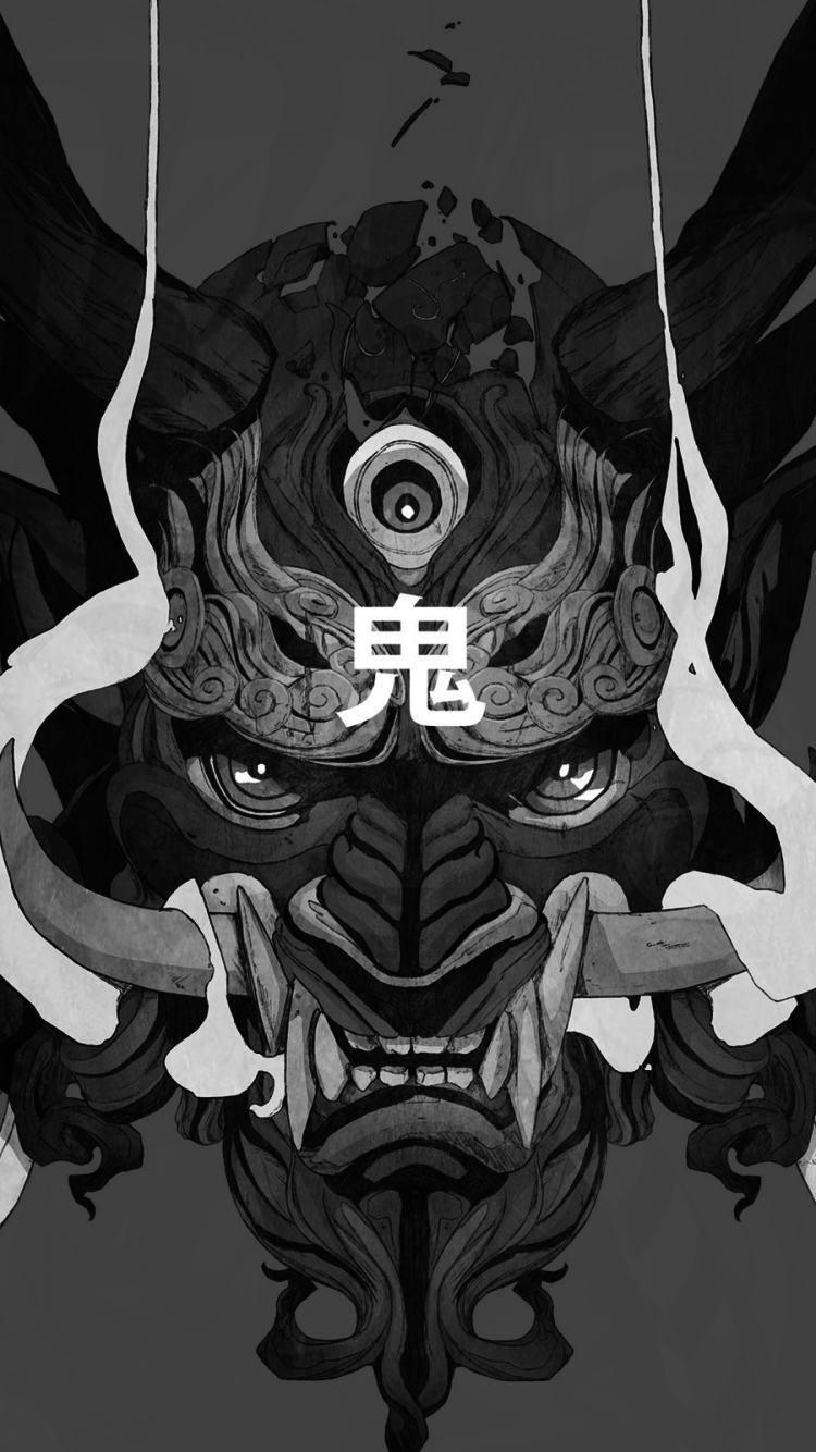 Японский демон смерти Шинигами