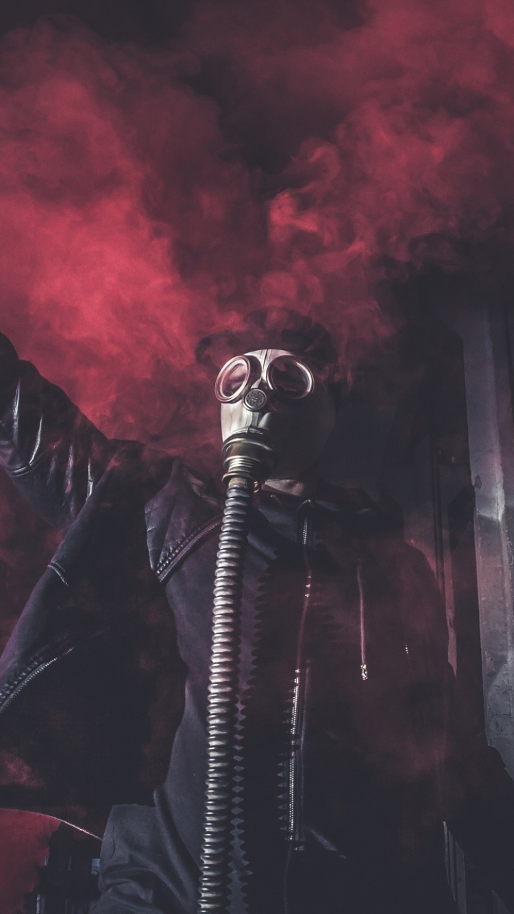 750x1334   Dark / Gas Mask (750x1334) ID обоев: 634365 - Mobile Abyss