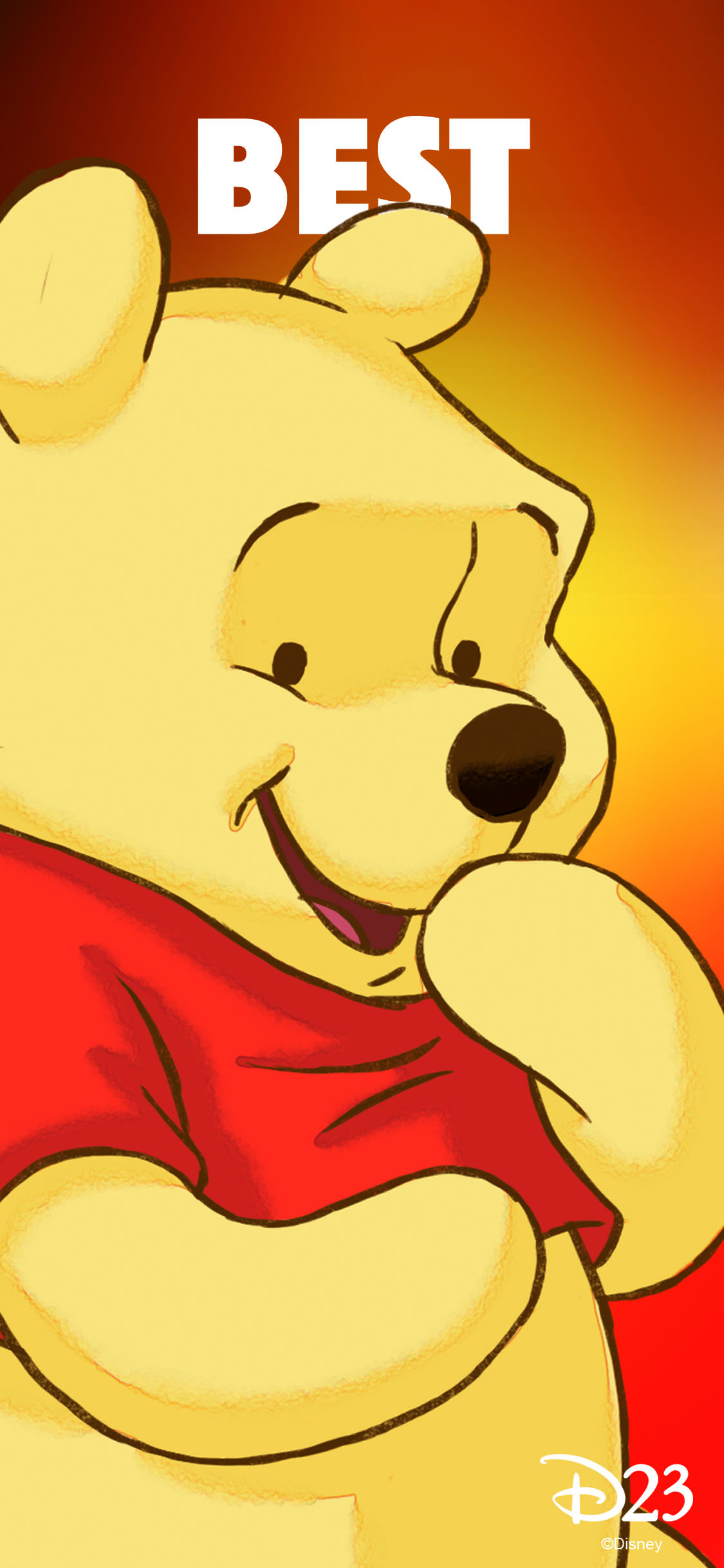 1125x2436   У вас есть друг в этих подходящих обоях для телефонов Disney Best Friend - D23