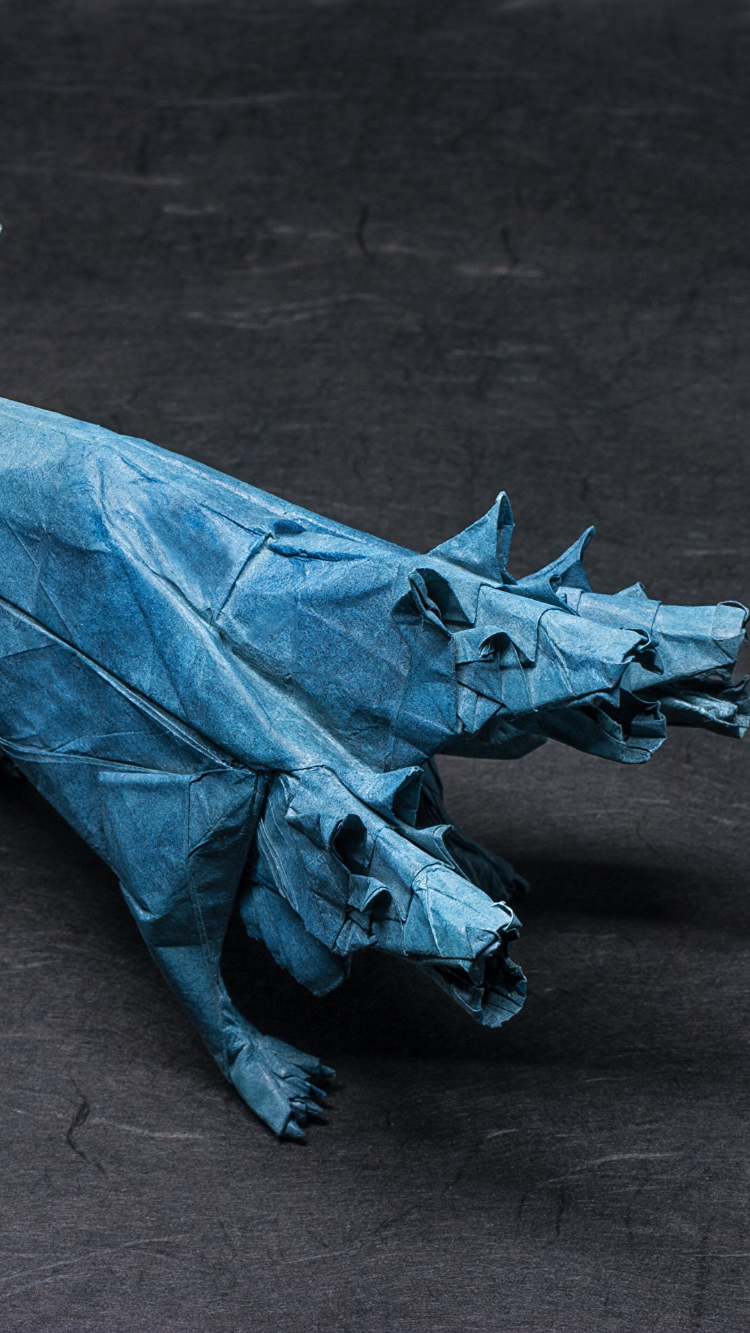 1080x1920  Wallpaper Origami Paper Cerberus 1080x1920