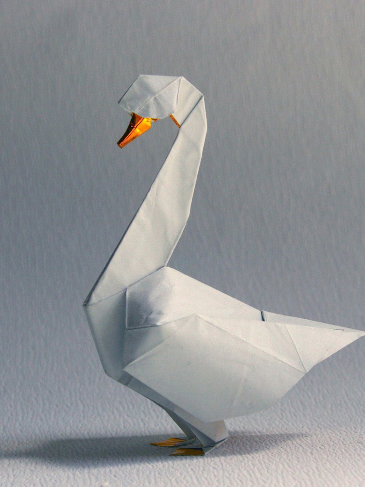 1200x1600  Origami Swan Shadow White Mobile Wallpaper - Mobiles Wall