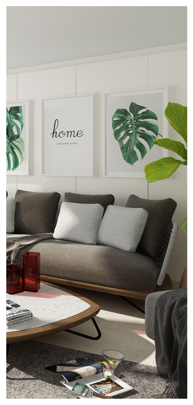 650x1361  Modern Living Room Mobile Phone Wallpaper background images free download-400395029 -Lovepik.com 