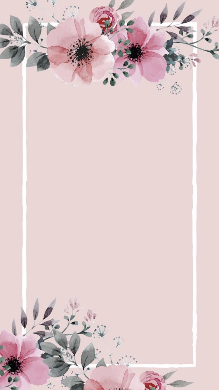 750x1334   Цветочные фоновые обои Цветочные обои для телефона Красивые обои