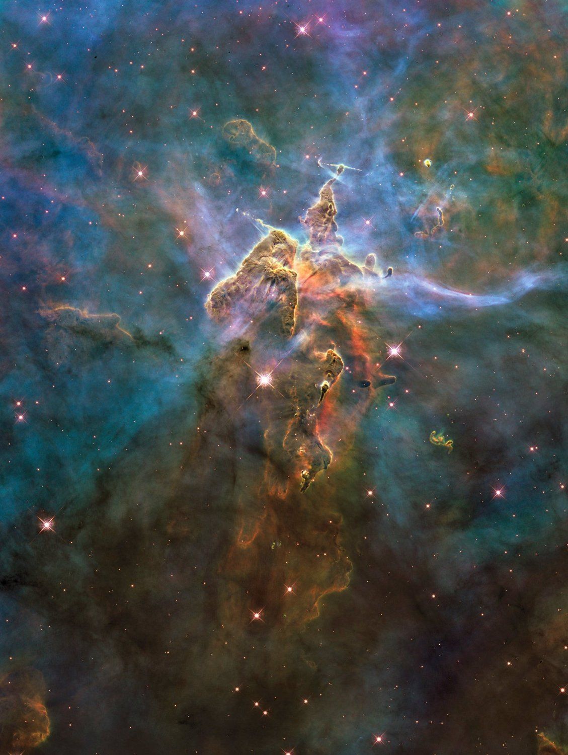 1129x1500   Pandamanda * | Картина туманности Обои туманности Карина туманность 