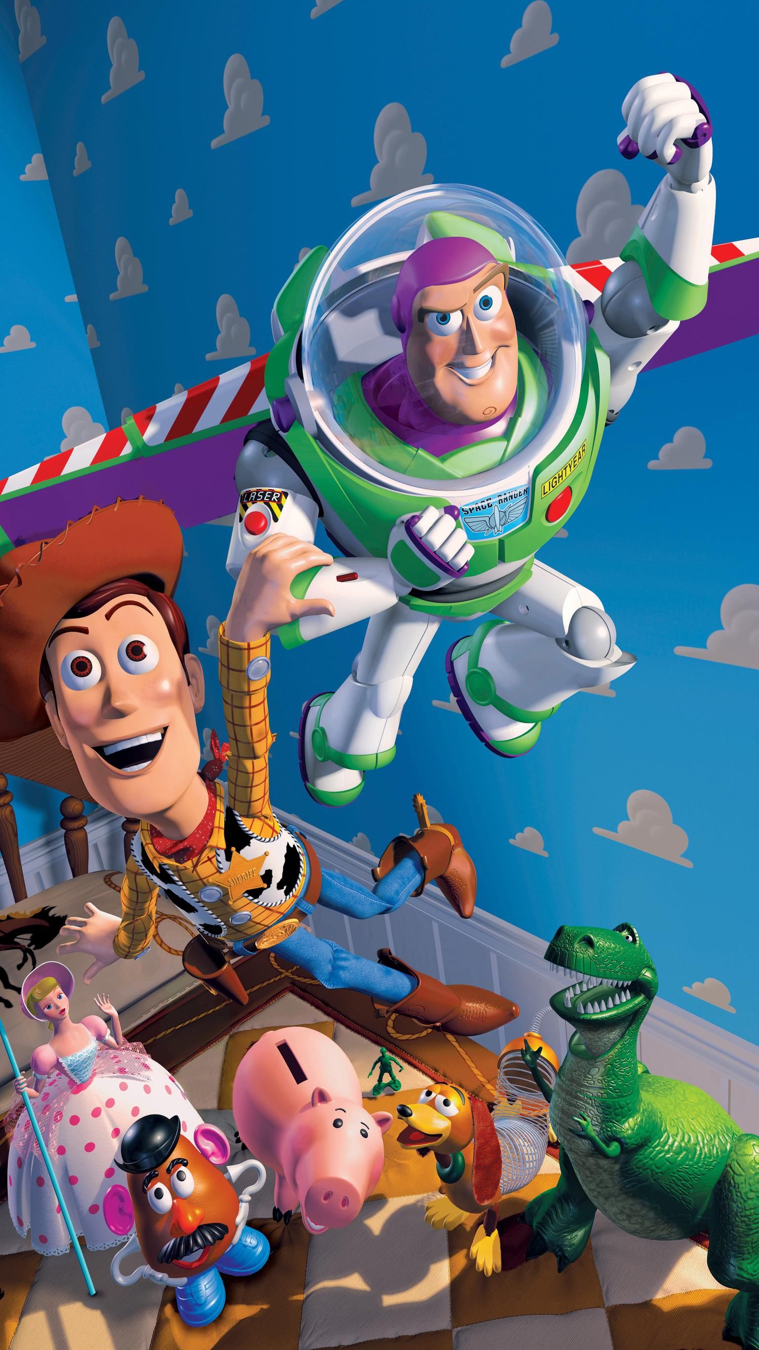 1536x2732  Toy Story (1995) Телефон Обои | Moviemania | История игрушек Фильм История игрушек 1995 г. Новая история игрушек 