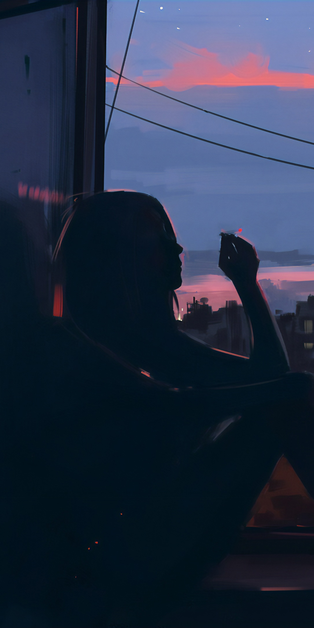 1080x2160  Smoking Window | Обои для мобильного телефона - HD обои для мобильного телефона 