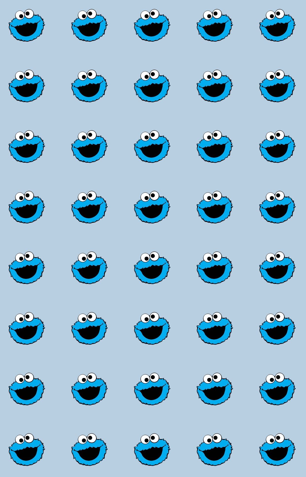 1242x1936   Cookies monster | Обои с монстром-печеньем, Эльмо, с монстром, 