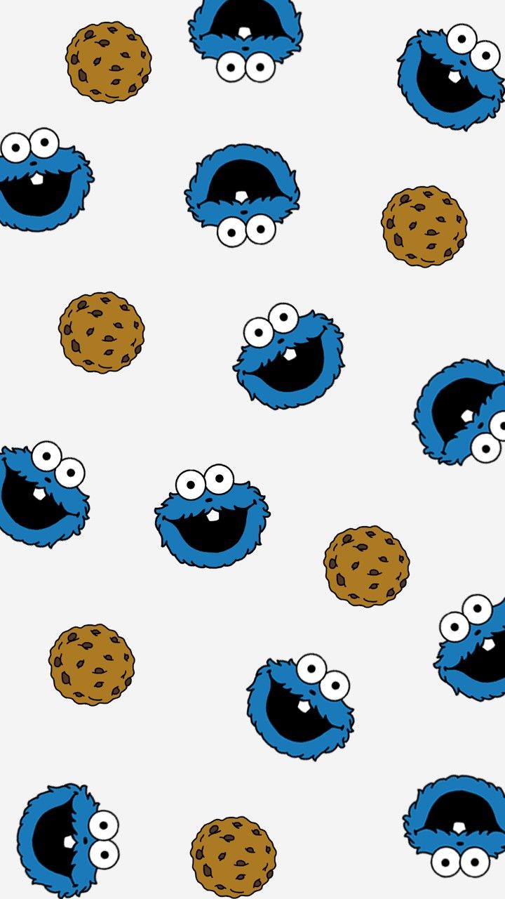 720x1280   Cookie Monster Wallpaper For Iphone, опубликованный Самантой Джонсон 몬스터 3_pattern | Печенье монстр обои Монстр печенье Симпатичные обои Дисней 