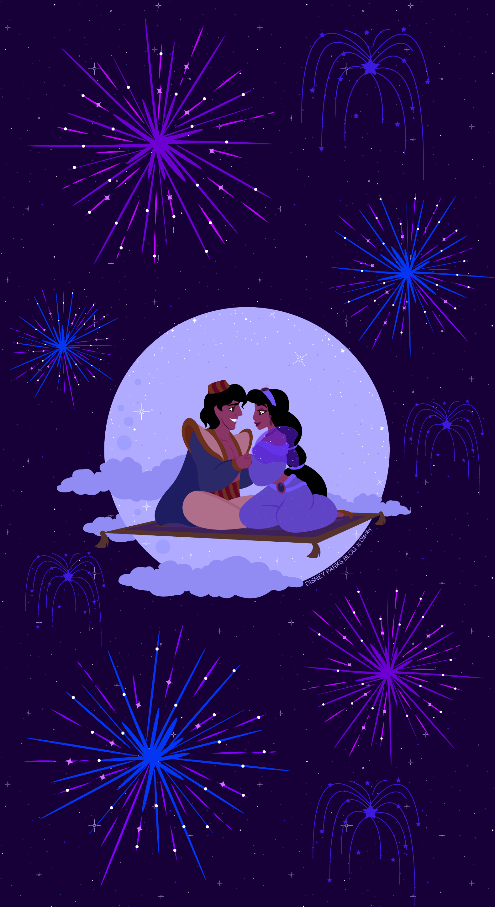 1579x2890 Обои для телефона Aladdin | Дисней Сингапур 