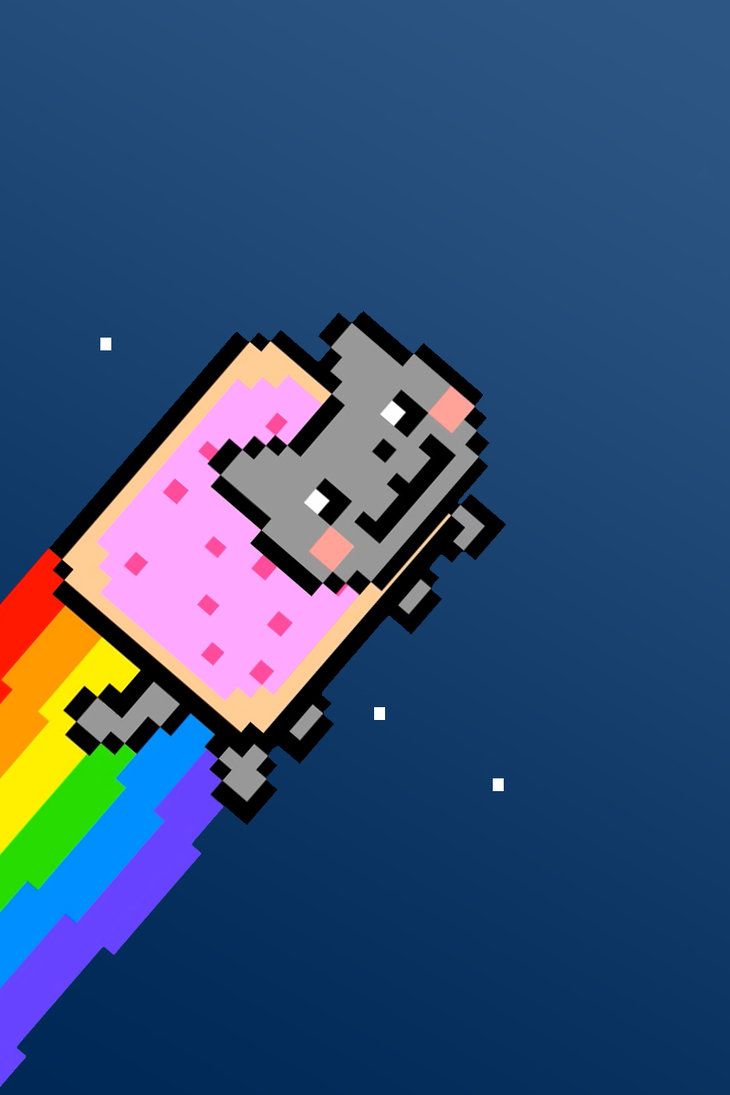 10+ Nyan Cat обои на телефон от kotov.ekaterina