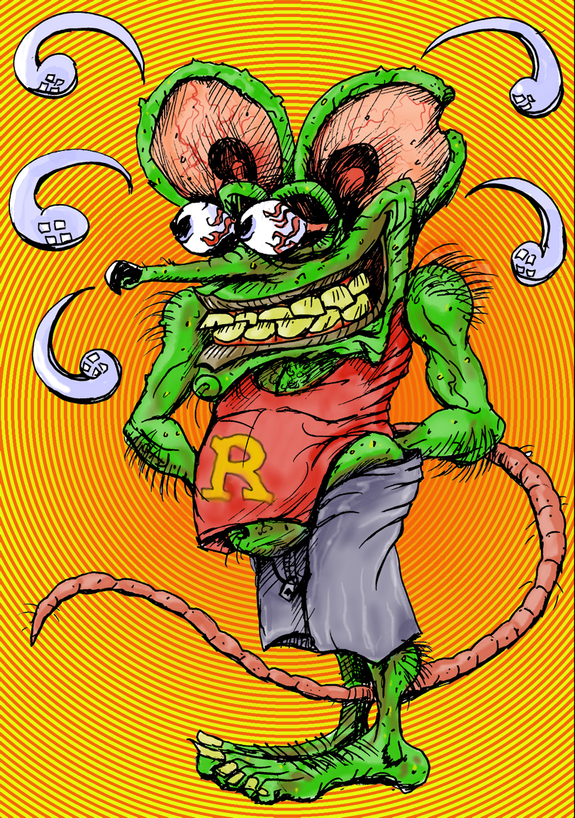 811x1154  Ode To Rat Fink, автор rawjawbone на DeviantArt