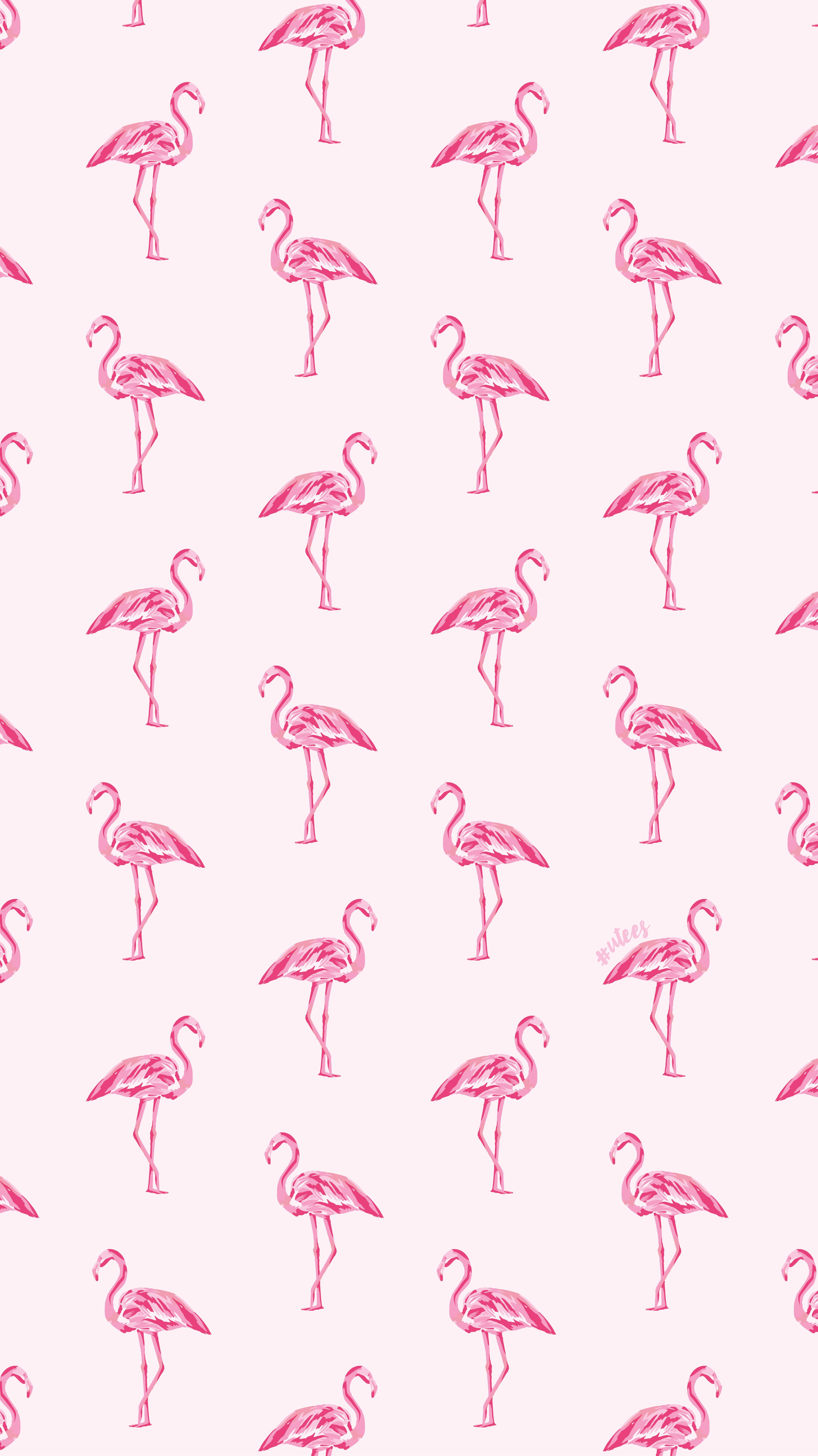 3125x5559   Фламинго обои для вашего телефона - Девушка и клеевой пистолет 