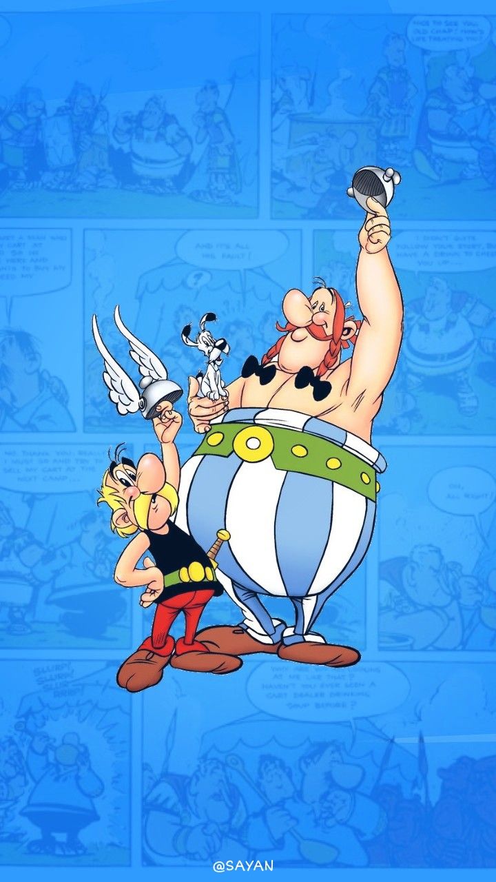 720x1280  Asterix \ u0026 Obelix | Персонажи Диснея Дизайнер персонажей wallpaper