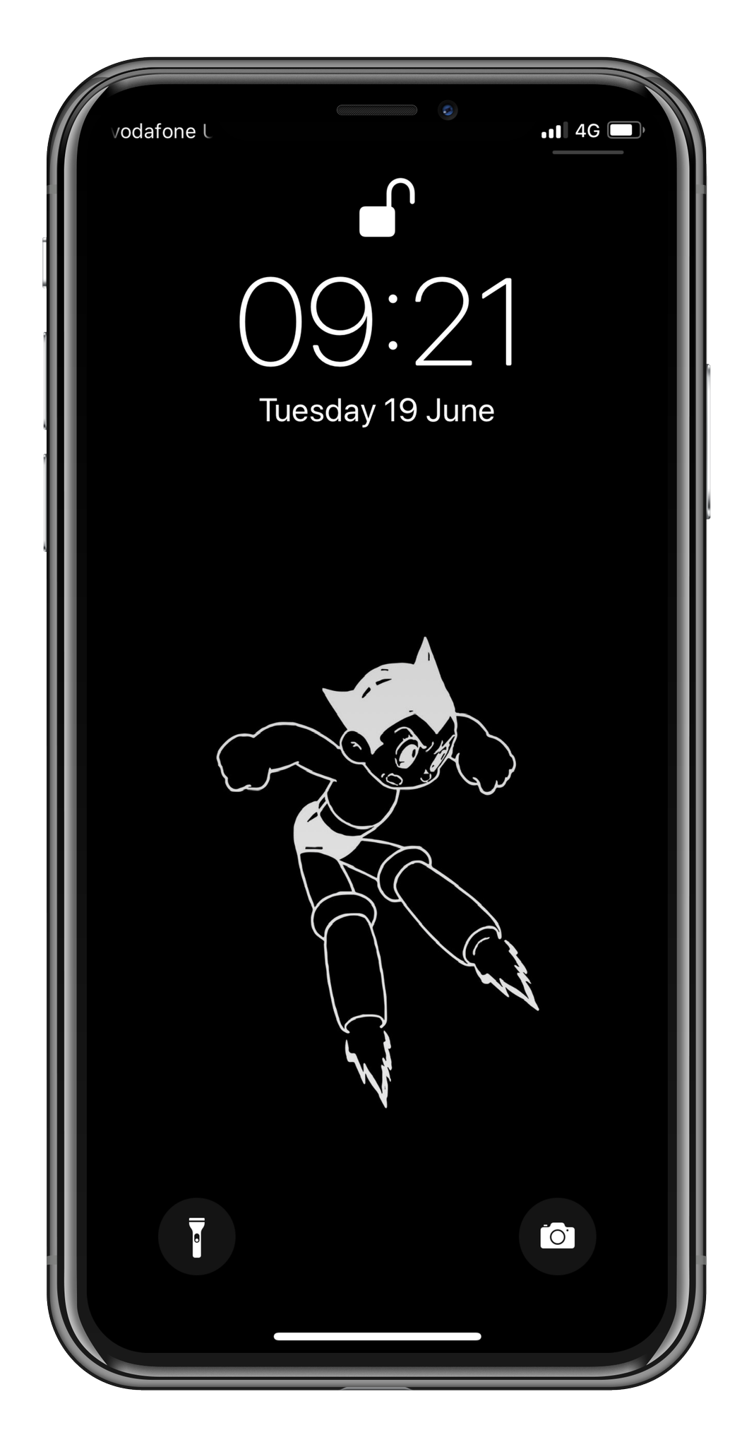 1068x2048  Pugzillah в Twitter: \ Немного Astro Boy #ios #apple #iPhoneX #ithurtsmyeyestoo #setup # wallpaper… \ 