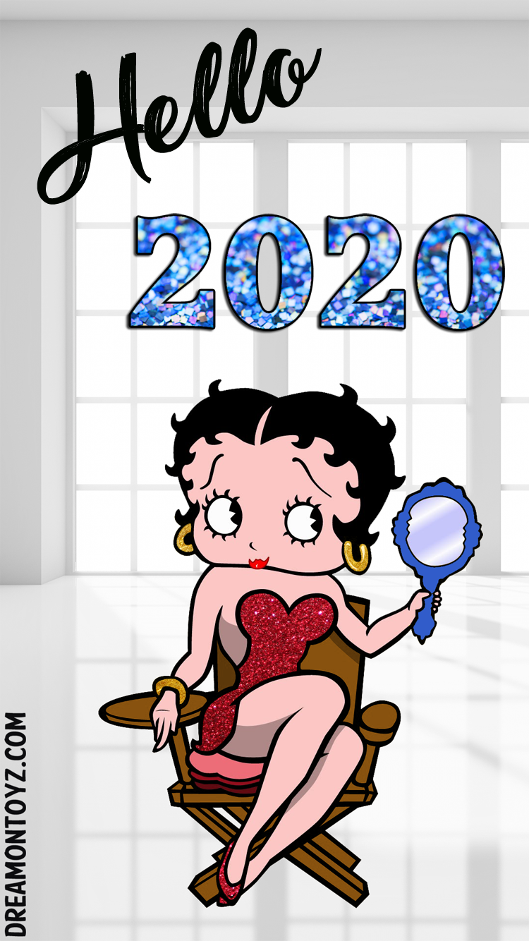 750x1334   Бетти Буп Бесплатные фоны и обои для сотовых телефонов: Новогодние Бетти Буп Бесплатные обои для сотовых телефонов 