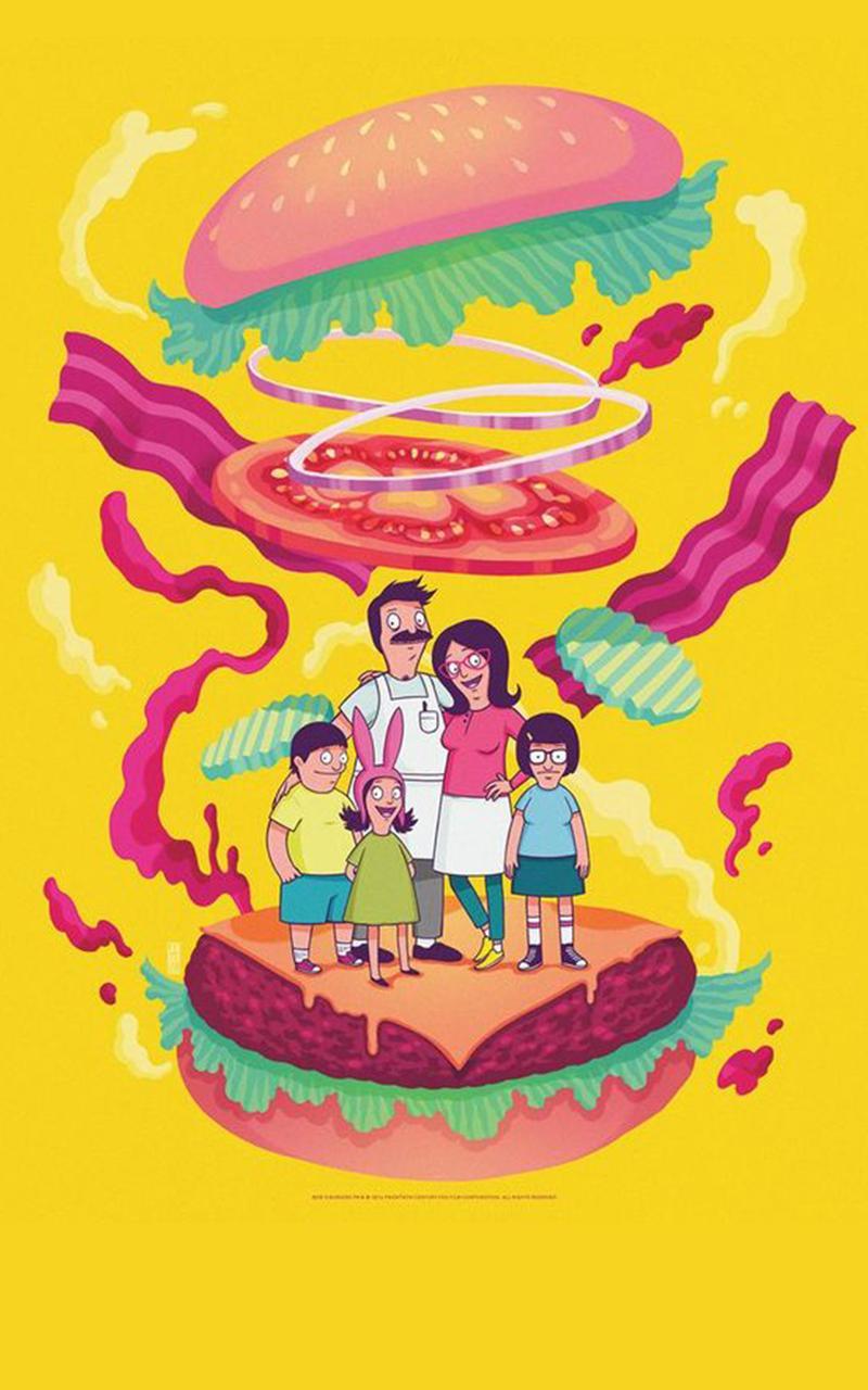 800x1280   Bobs Burgers Мобильные обои - Обои Cave
