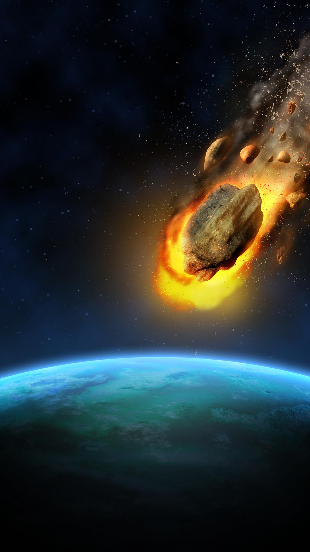 1080x1920   Метеоритные обои - Обои Пещера 