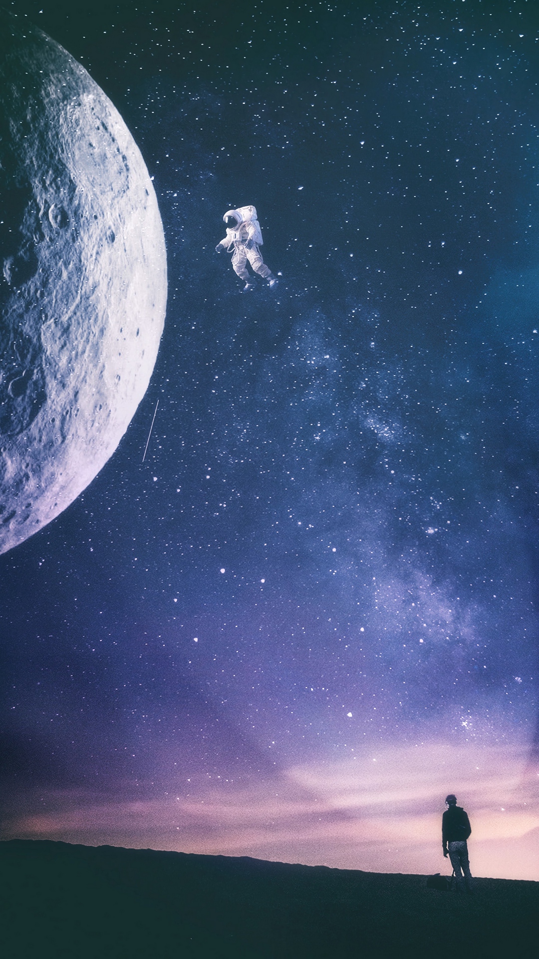 1080x1920 Astronaut Wallpaper For Phone