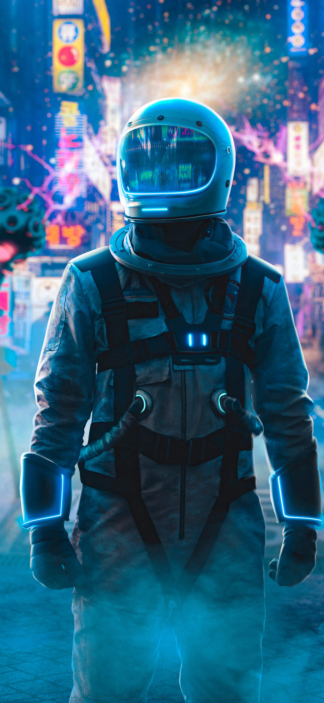 1080x2340 astronauta | Обои космонавта Триповые обои Живые обои iphone