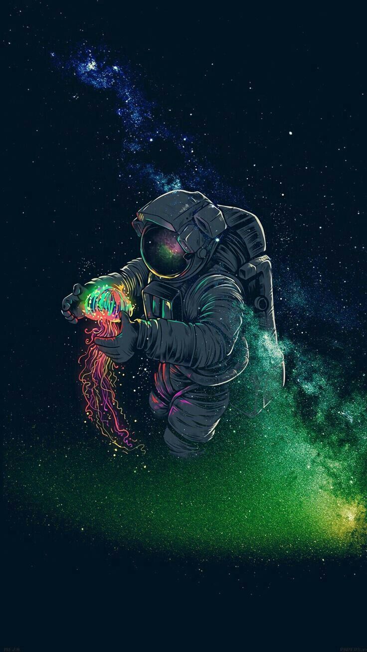 736x1308  Best Free Astronaut Phone Wallpapers | Фоны прикольные | Космонавт обои Космические обои Космонавт art