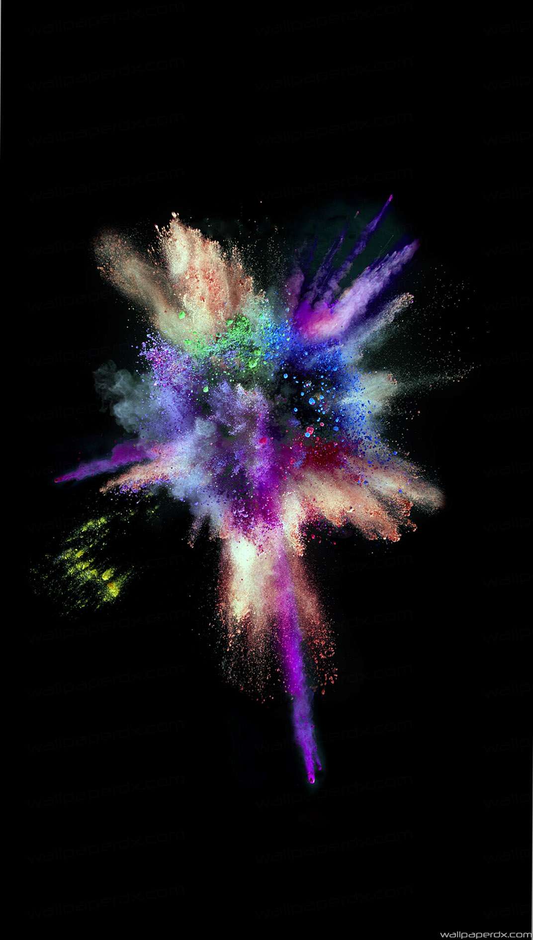 1072x1890  Iphone Color Explosion Wallpaper 4k