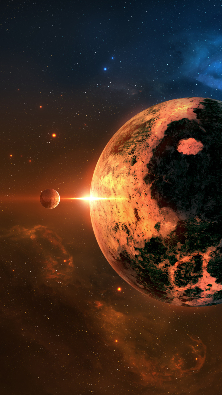 750x1334  Sci Fi / Planets (750x1334) ID обоев: 403492 - Mobile Abyss