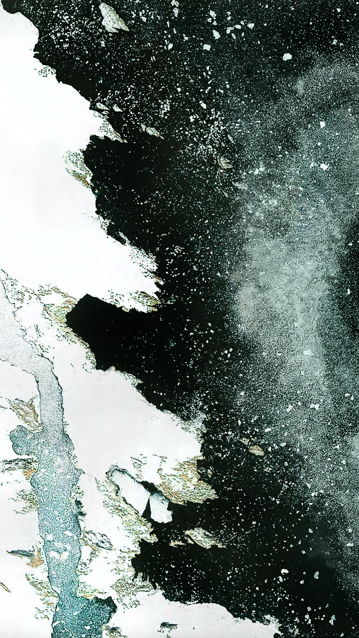 1242x2208   ↑↑ НАЖМИТЕ И ПОЛУЧИТЕ БЕСПЛАТНОЕ ПРИЛОЖЕНИЕ! Пейзажи Вид со спутника Черный  Белый узор Земля Удивительный космос Потрясающая карта Впечатления… | Обои для iPhone Спутниковое изображение Wallpaper