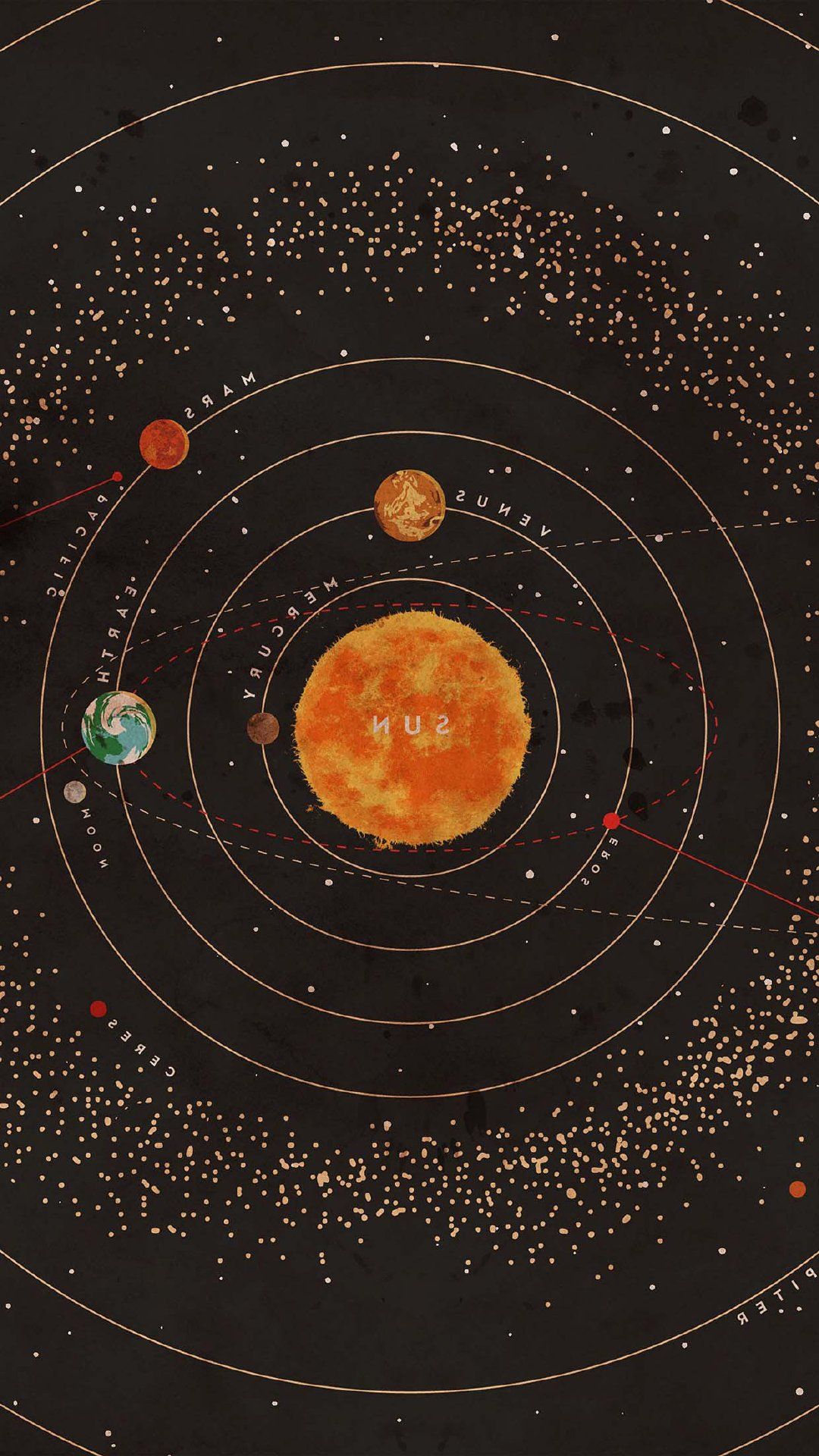 1080x1920  Mobile Planet 4k Обои - Обои Cave