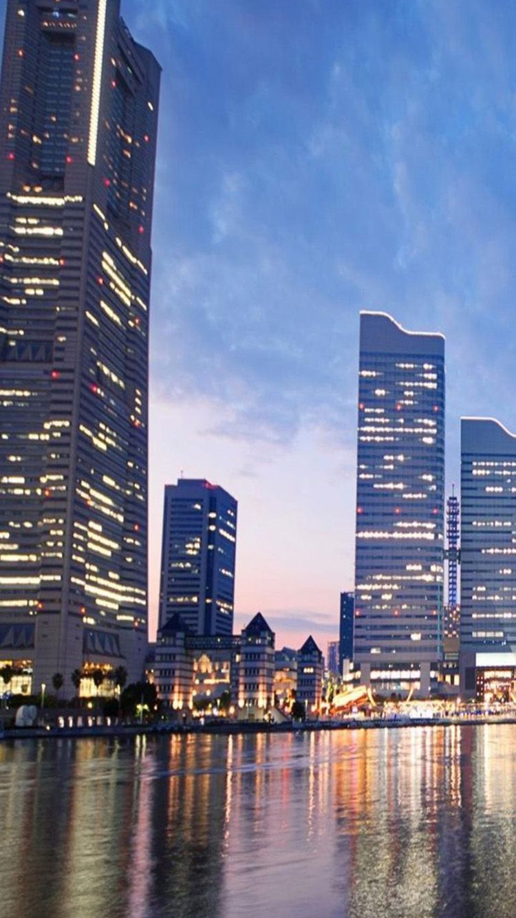 750x1334   Город Здания Обои для мобильного телефона Стена для мобильных телефонов | Городские здания Город Нью-Йорк skyline