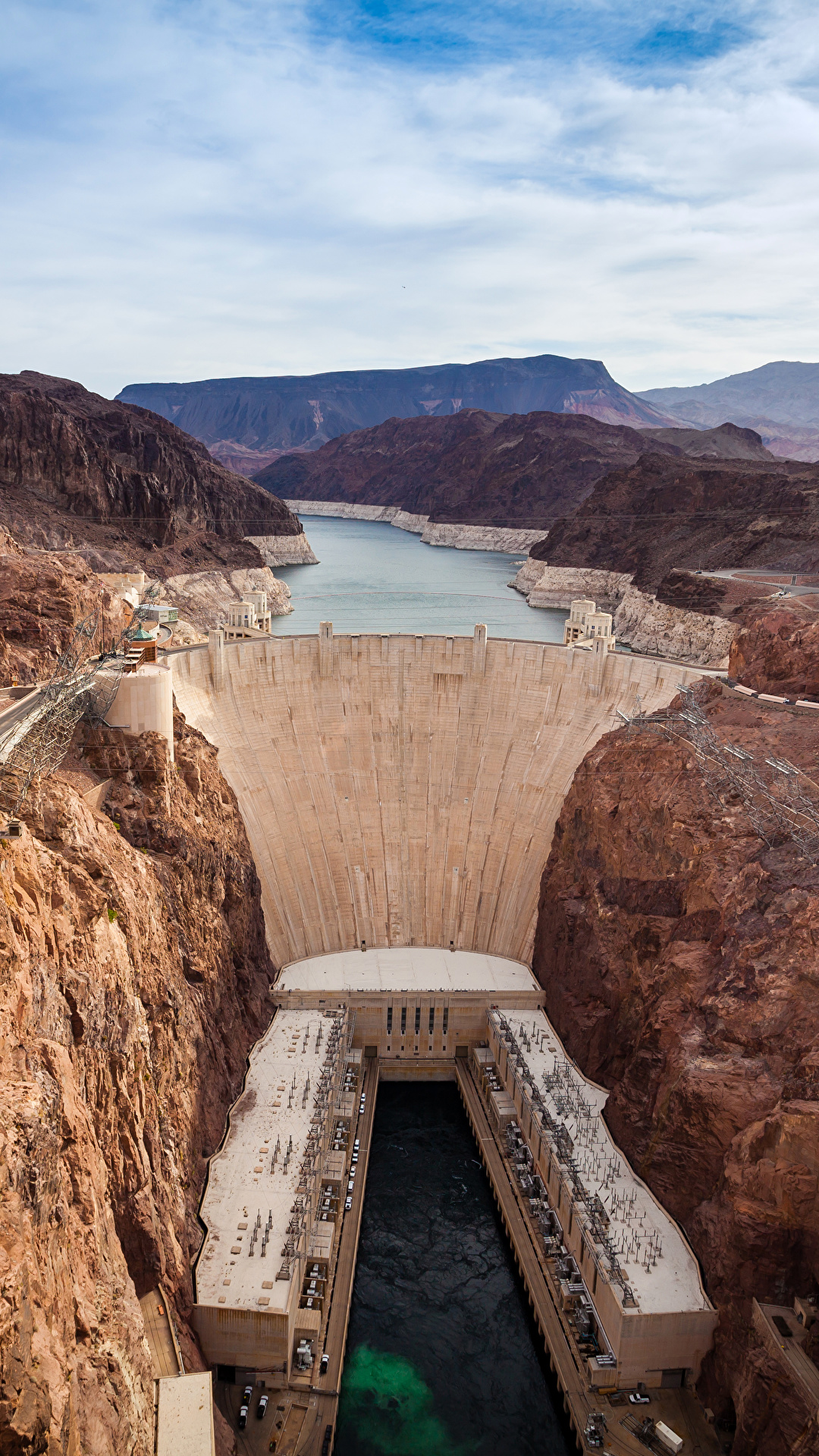 1080x1920  Photo Grand Canyon Park USA Dam Canyon Nature park Rivers 1080x1920