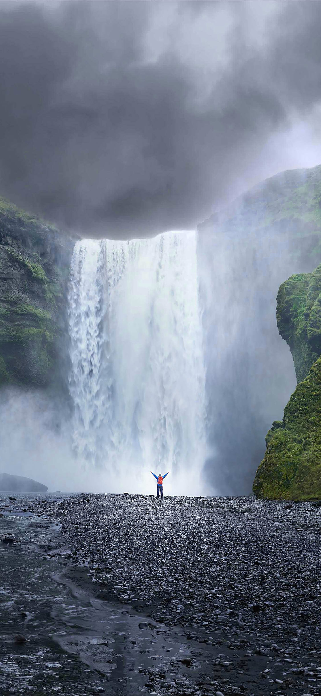 1125x2436   Каньон в Исландии | iPhone X Wallpapers - iPhone X Wallpapers HD