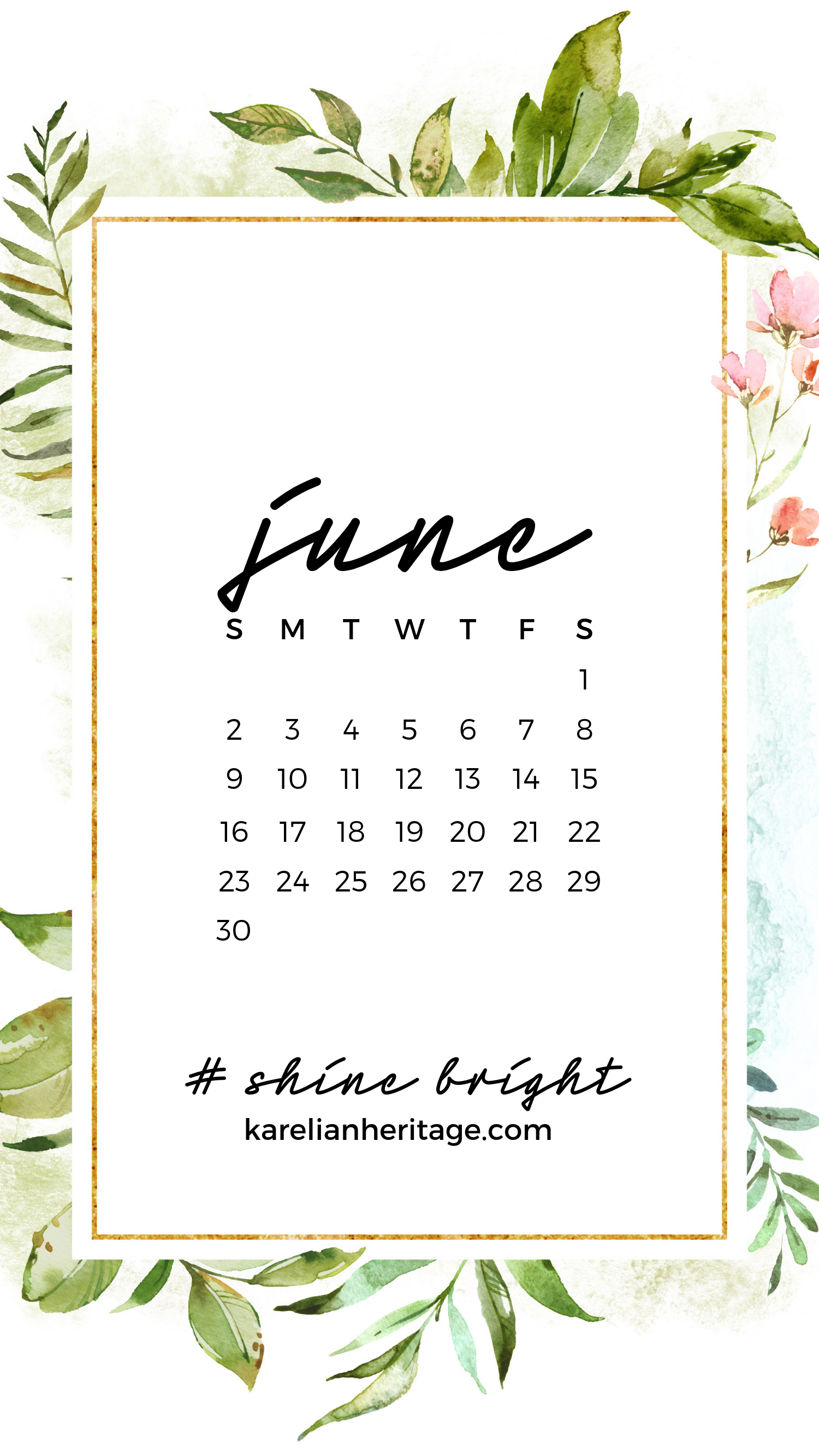 1500x2667   Crystal Phone Wallpaper \ u0026 Календарь на июнь 2019 года от Karelian Heritage 