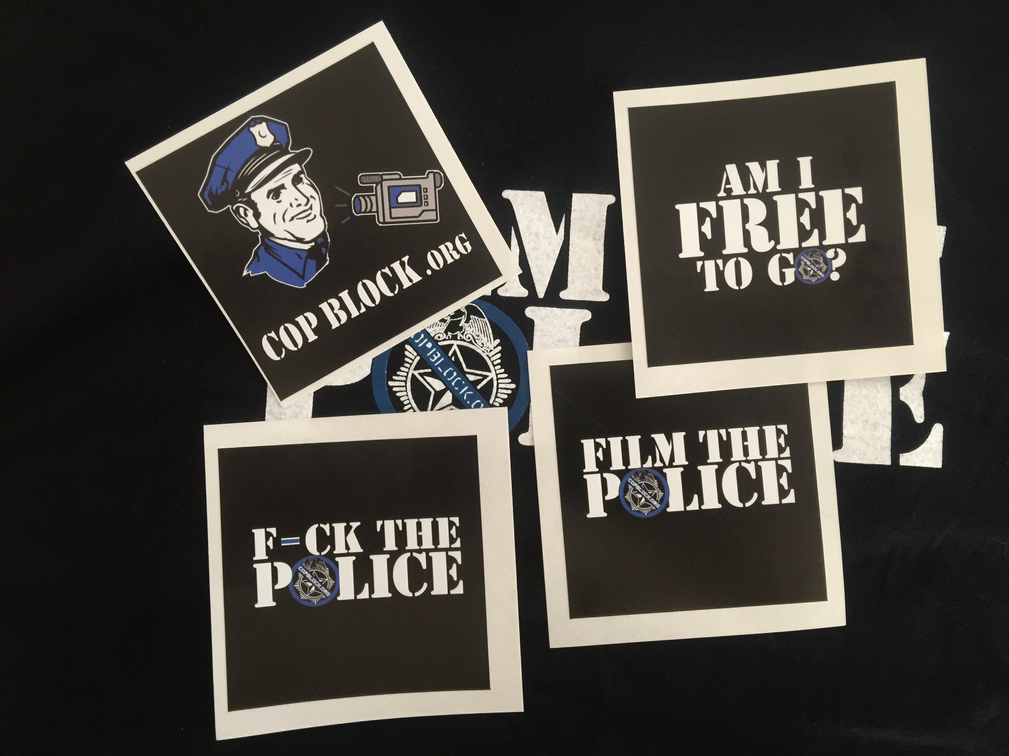 3264x2448  Mixed Stickers; По одному (комплект из 4 шт.) - Сканер вредоносных программ для веб-сайтов Cop Block