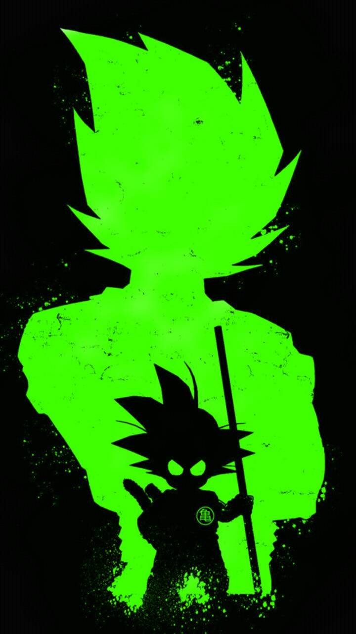 720x1280  Goku Evolution Green Wallpaper By Water Rock71 3d Free - Kid Goku Wallpaper Phone (# 2986727) - HD Wallpaper  Backgrounds Download