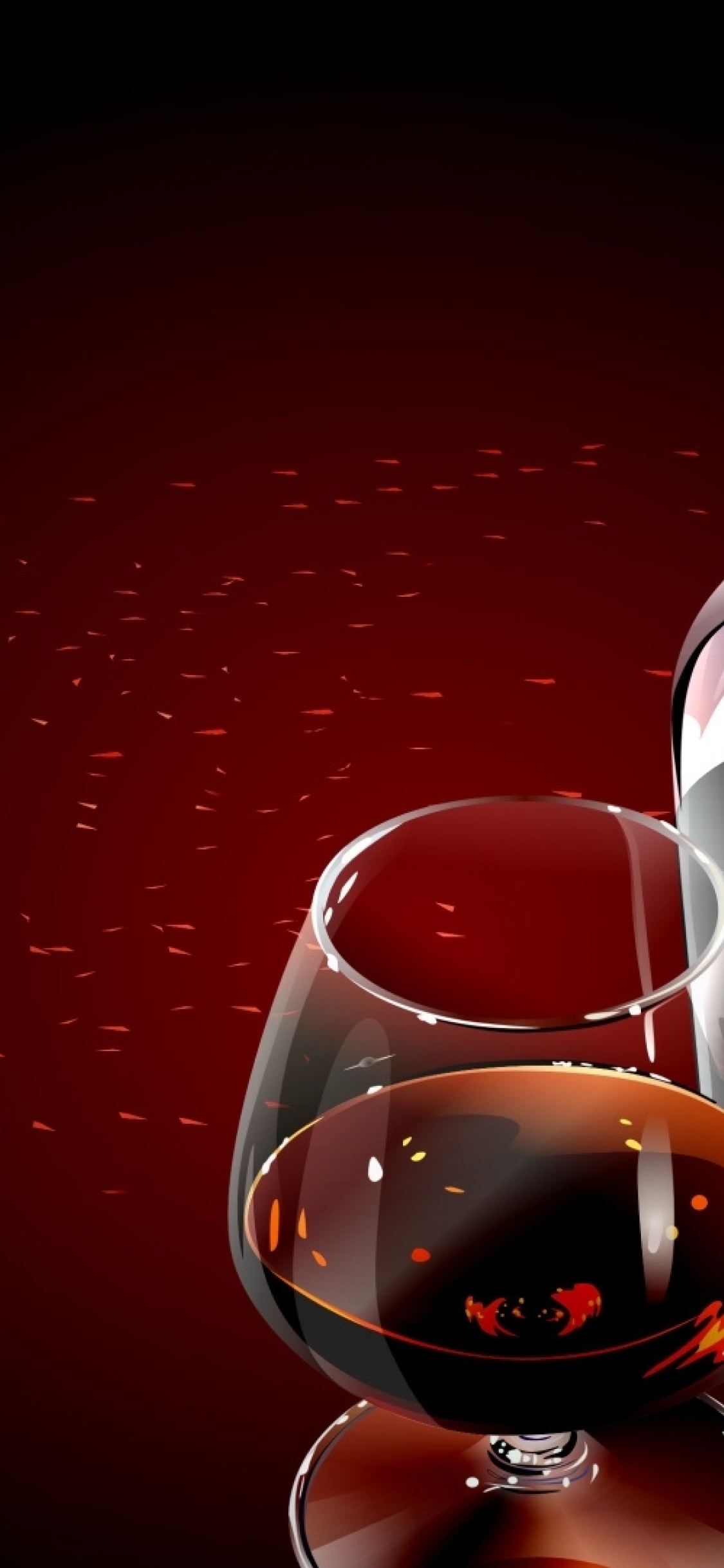 1125x2436  1125x2436 бокал коньяка хеннесси Iphone X