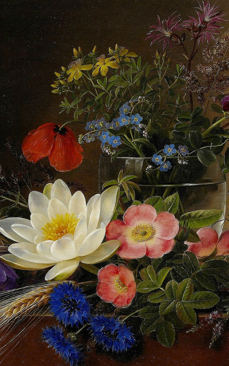 800x1280  Photo Вино Кувшин с вишней Еда книги Свечи Бокалы Натюрморт 