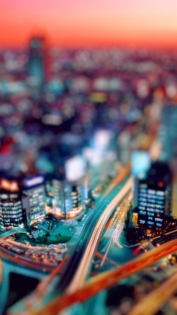750x1334   Фотография / Tilt Shift (750x1334) ID обоев: 120331 - Mobile Abyss 